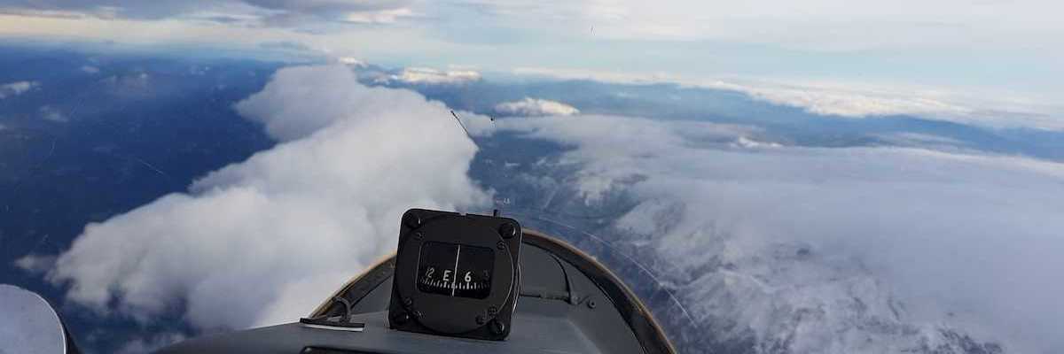 Flugwegposition um 14:16:57: Aufgenommen in der Nähe von Gemeinde Wildalpen, 8924, Österreich in 3801 Meter